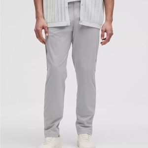 Lululemon ABC classic fit trouser warpstreme 30 blue gray silver